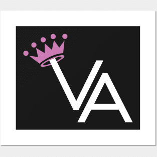 Queen of Virginia VA by AiReal Apparel Posters and Art